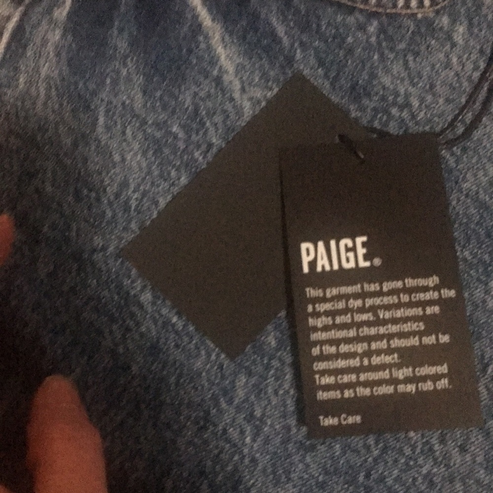 Paige Noella Straight Jean in Vedder Size 32 - Picture 12 of 14